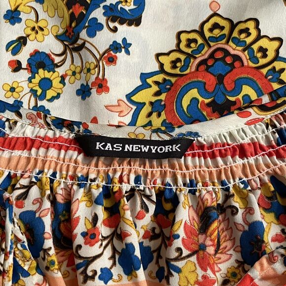 Anthropologie KAS Top Pullover Boho Tunic Peasant Blouse Womens XS EUC - Picture 5 of 9